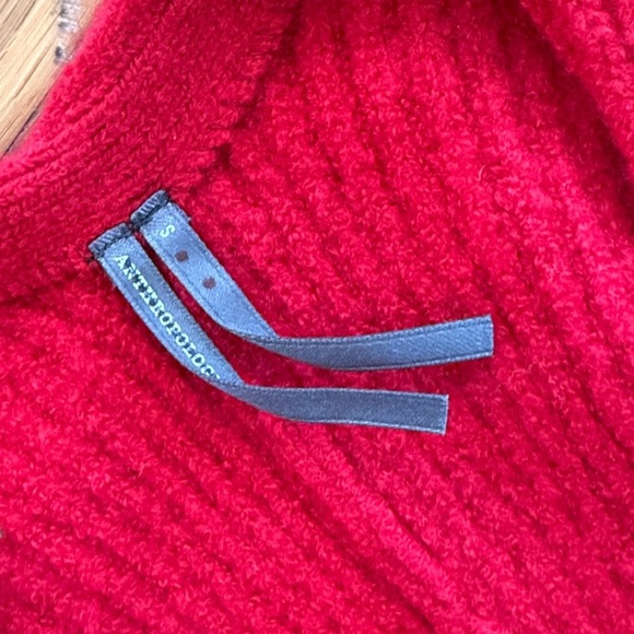 By Anthropologie Rhea Hardware Crop Cardigan Sweater  Size S - Picture 7 of 7